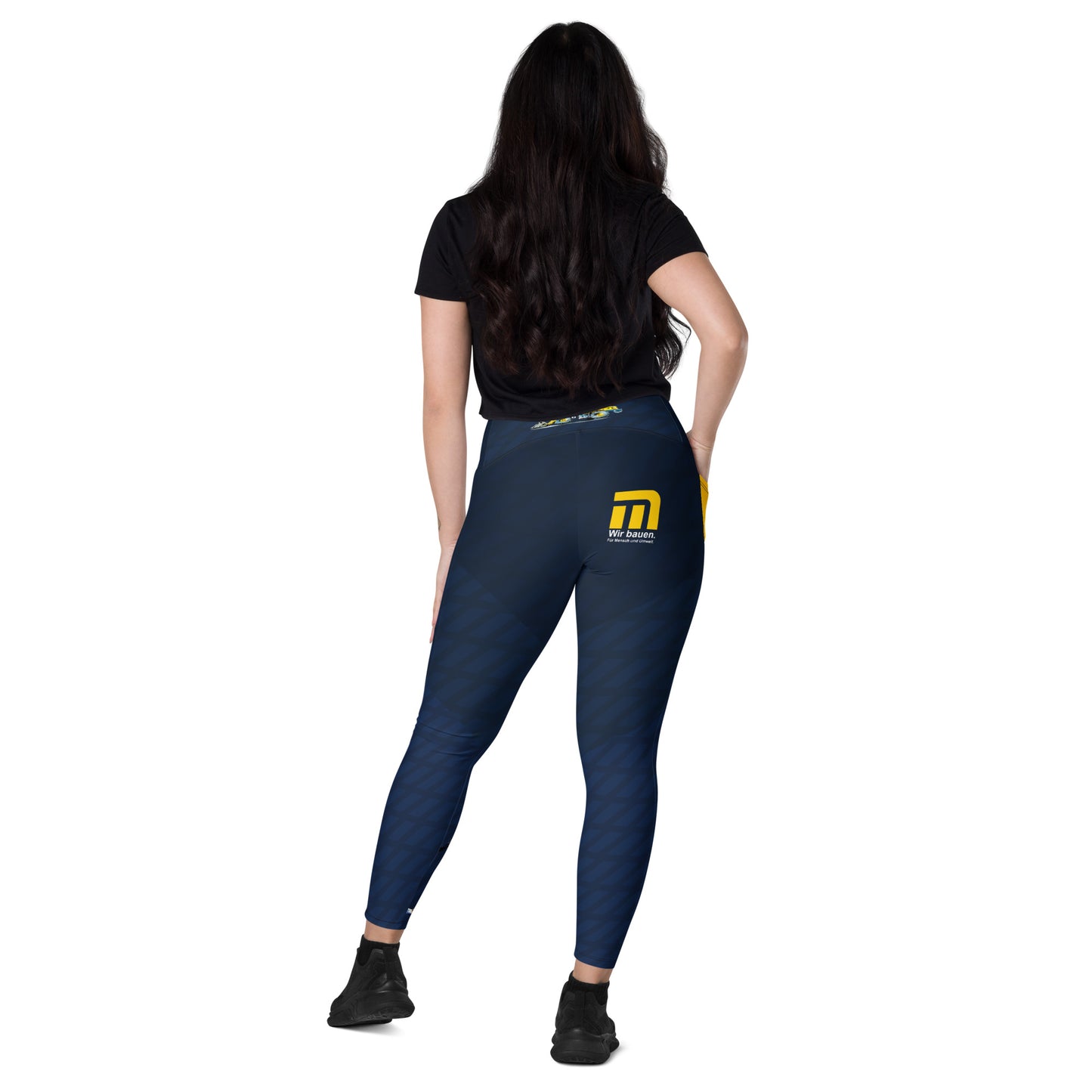 Michel V-Bund-Leggings mit Taschen