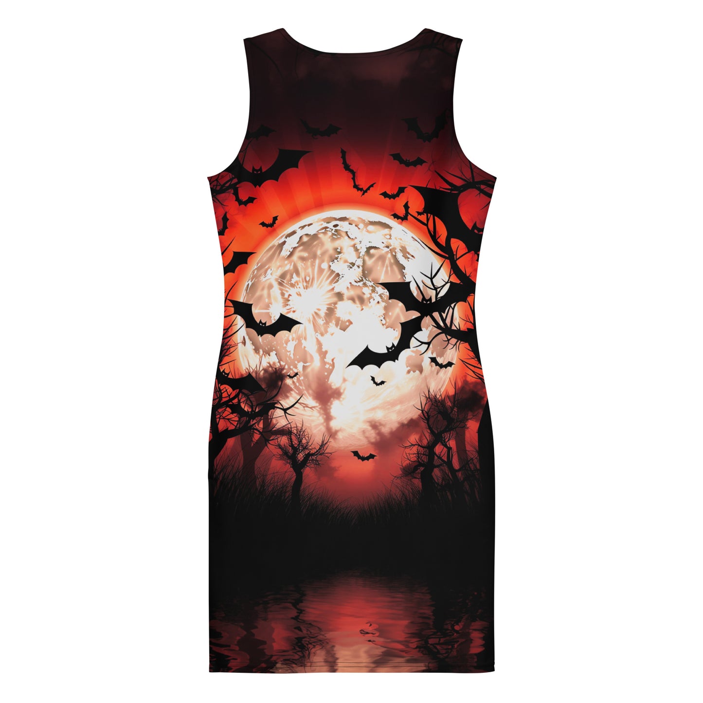 Dracula Sublimation-Cut-&-Sew-Kleid