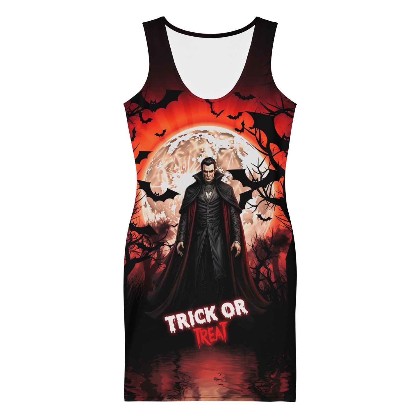 Dracula Sublimation-Cut-&-Sew-Kleid