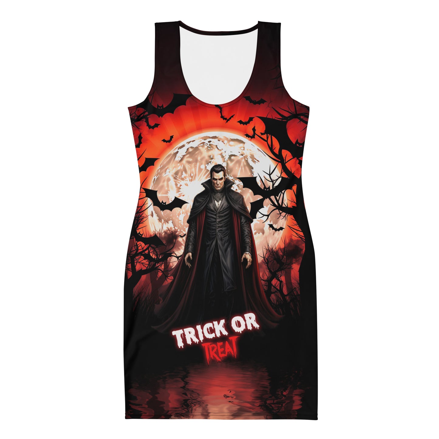 Dracula Sublimation-Cut-&-Sew-Kleid