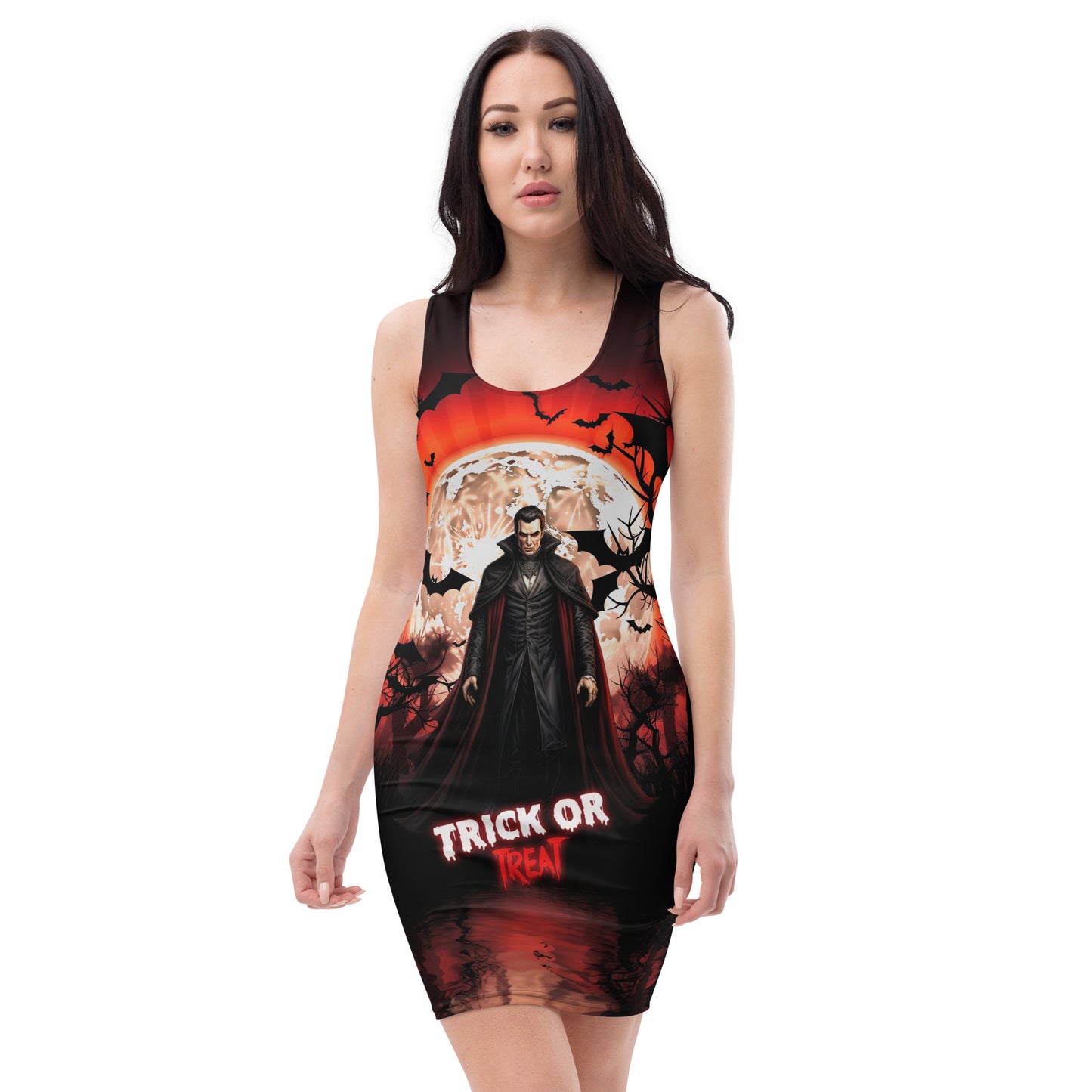 Dracula Sublimation-Cut-&-Sew-Kleid