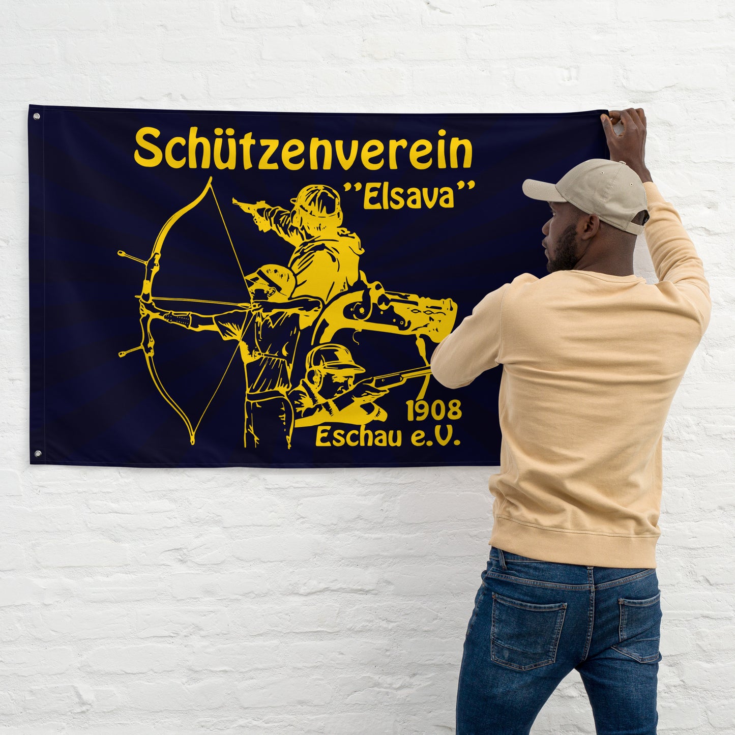 Fahne Schützenverein Elsava