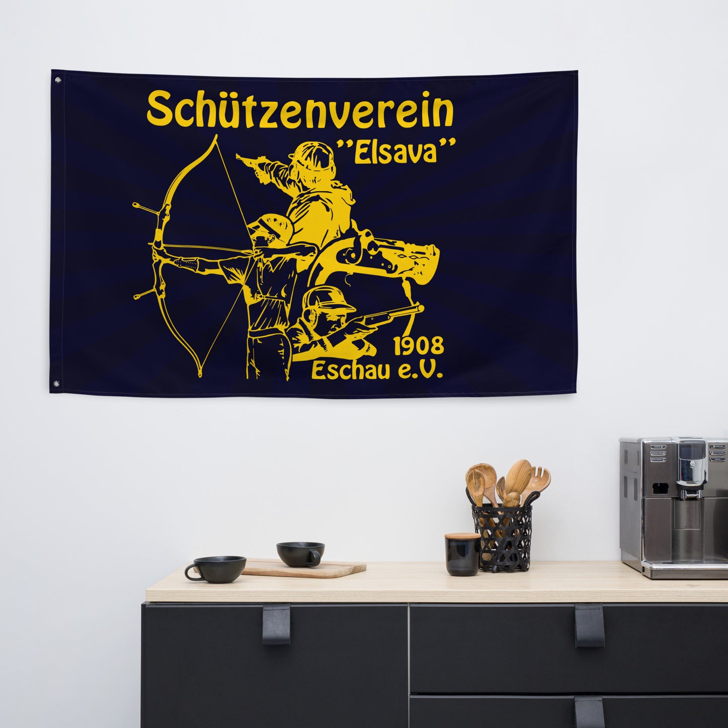 Fahne Schützenverein Elsava