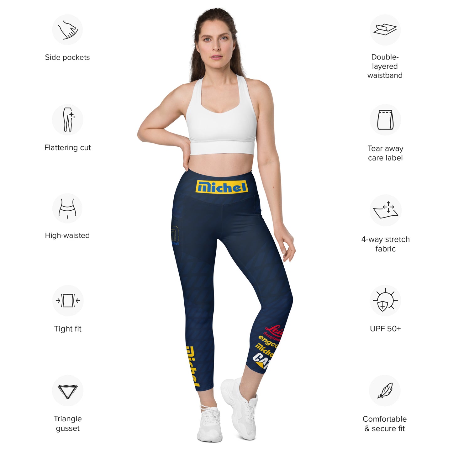 Michel Leggings mit Taschen