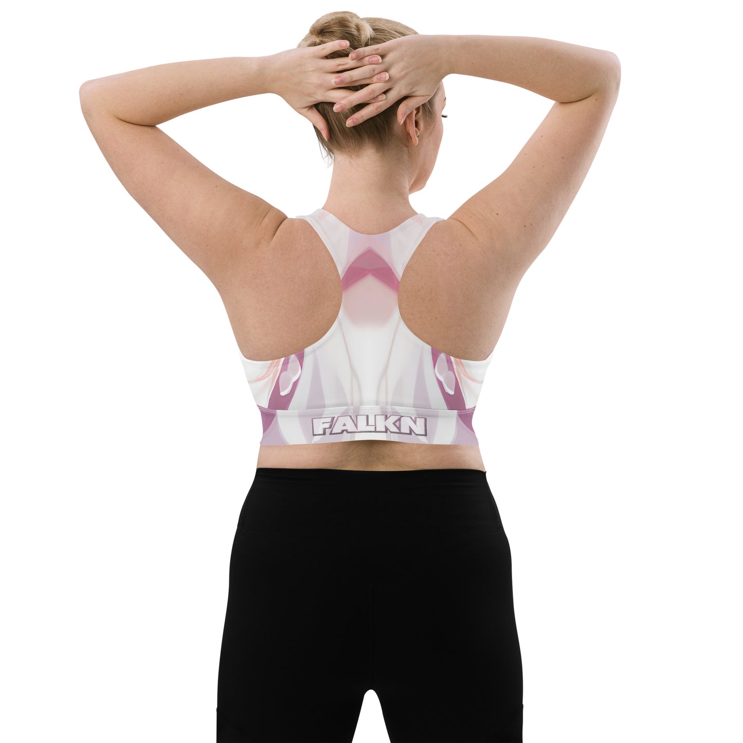 Pink Falkn Set Longline-Sport-BH