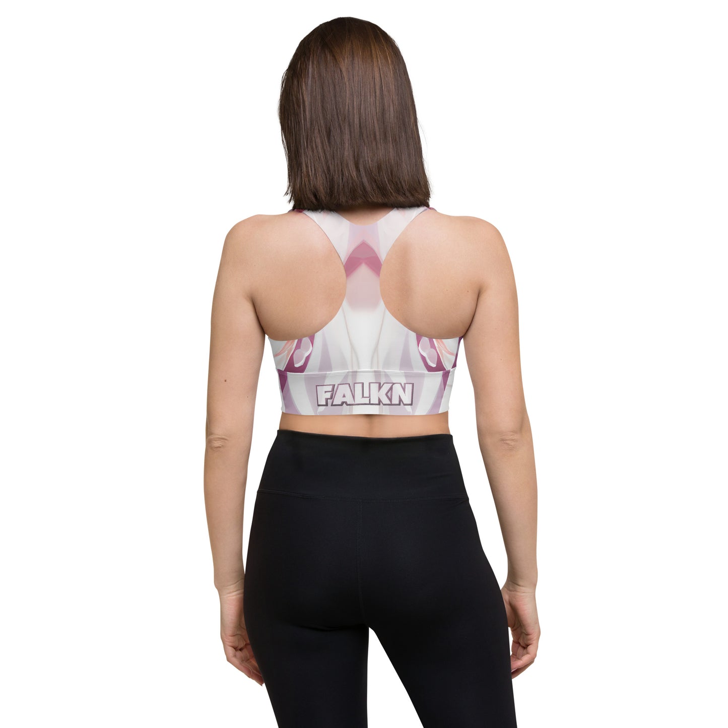 Pink Falkn Set Longline-Sport-BH