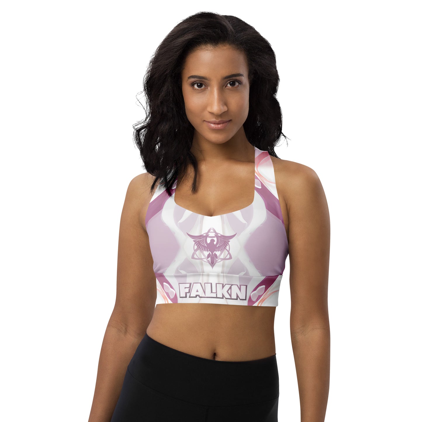 Pink Falkn Set Longline-Sport-BH