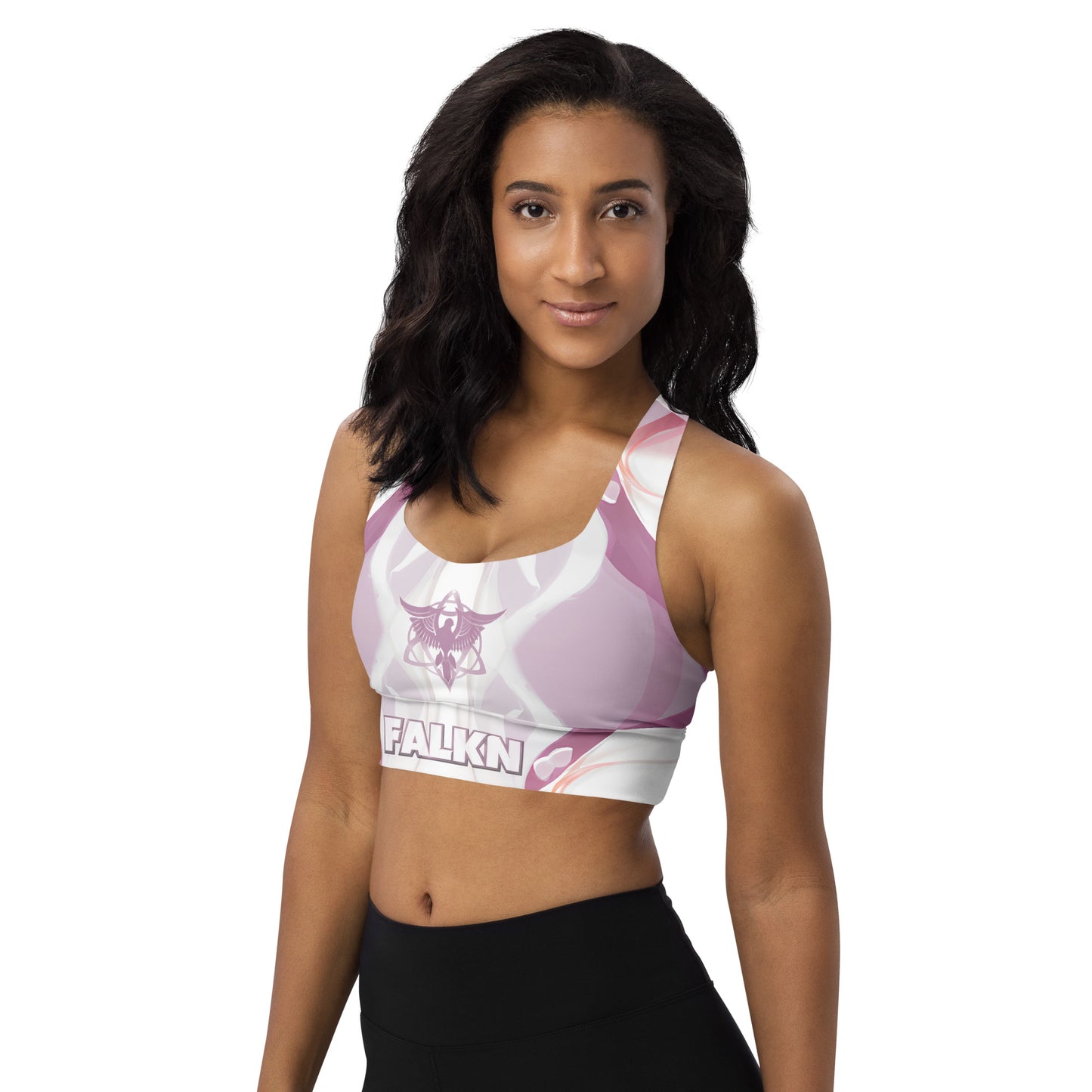 Pink Falkn Set Longline-Sport-BH