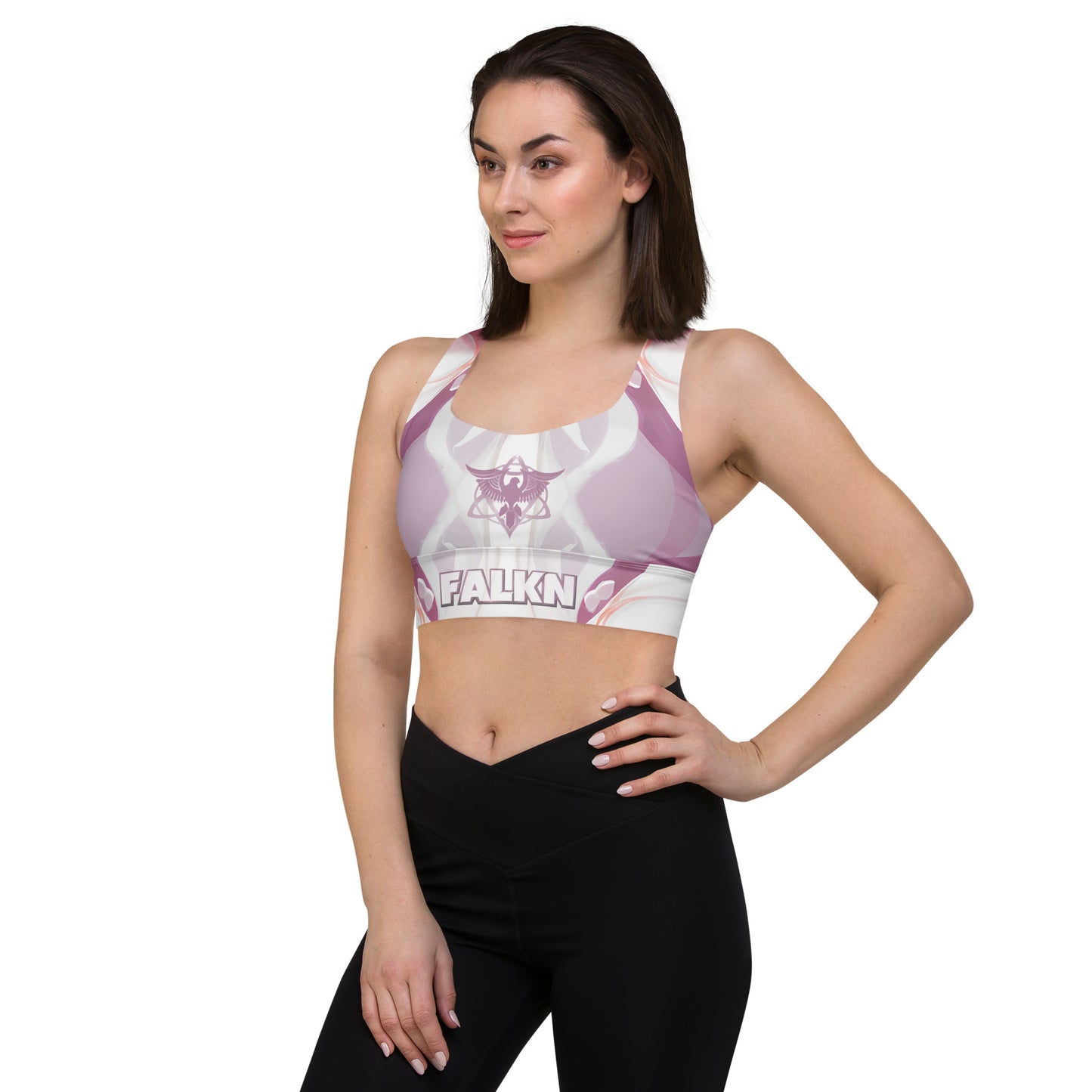 Pink Falkn Set Longline-Sport-BH