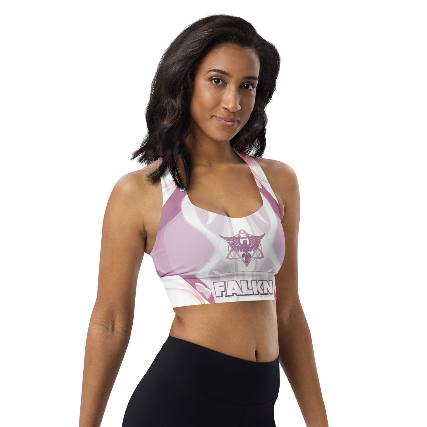 Pink Falkn Set Longline-Sport-BH