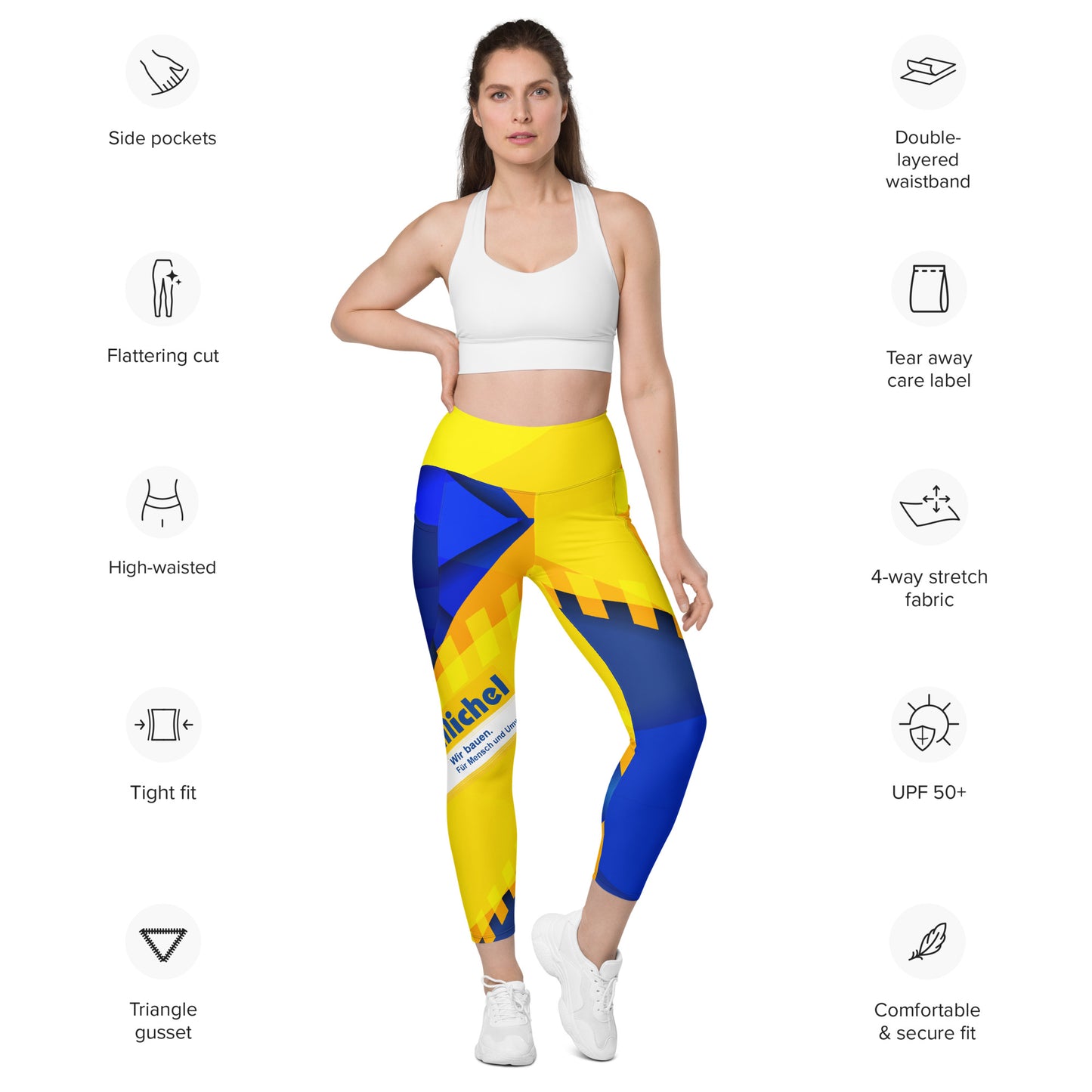 Michel Bau Modern Leggings mit Taschen