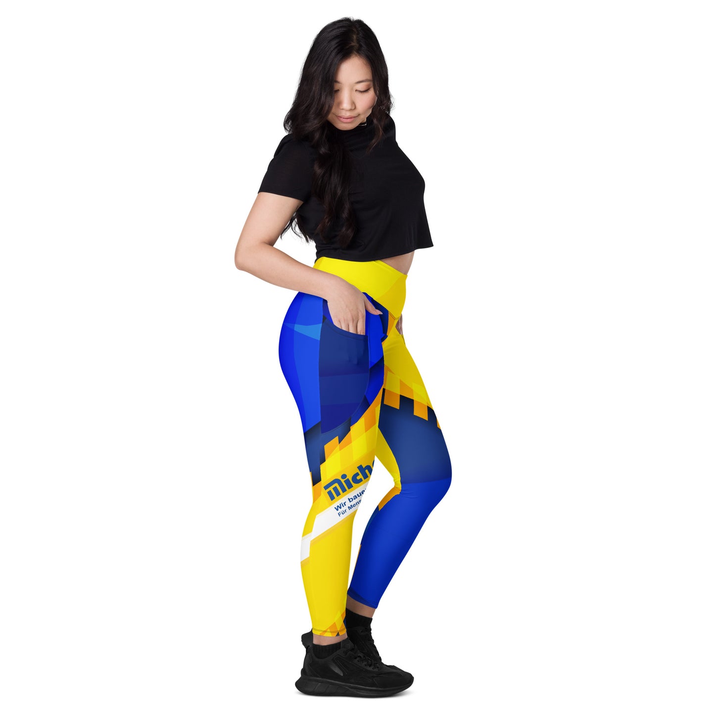 Michel Bau Modern Leggings mit Taschen