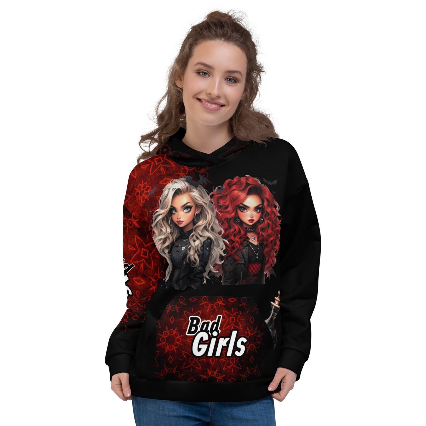 Bad Girls Unisex-Kapuzenpullover