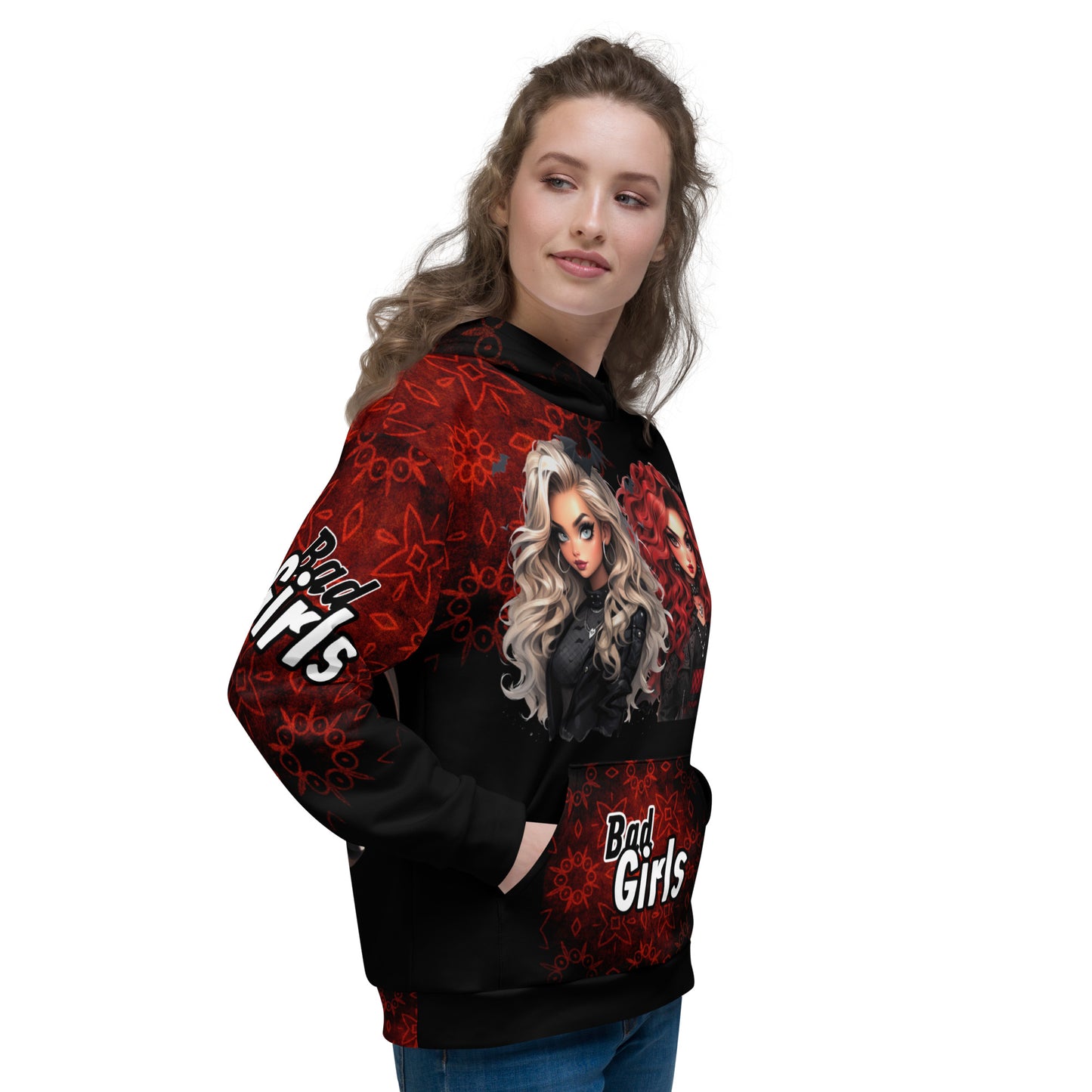 Bad Girls Unisex-Kapuzenpullover