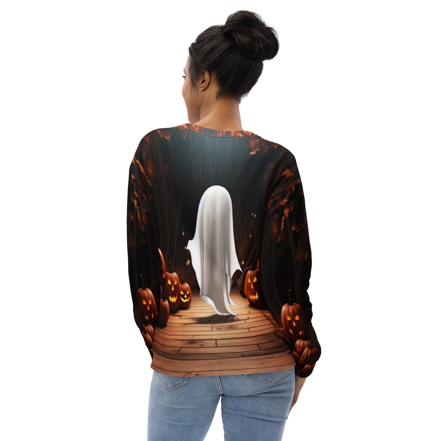 Halloween Gheist Unisex-Pullover