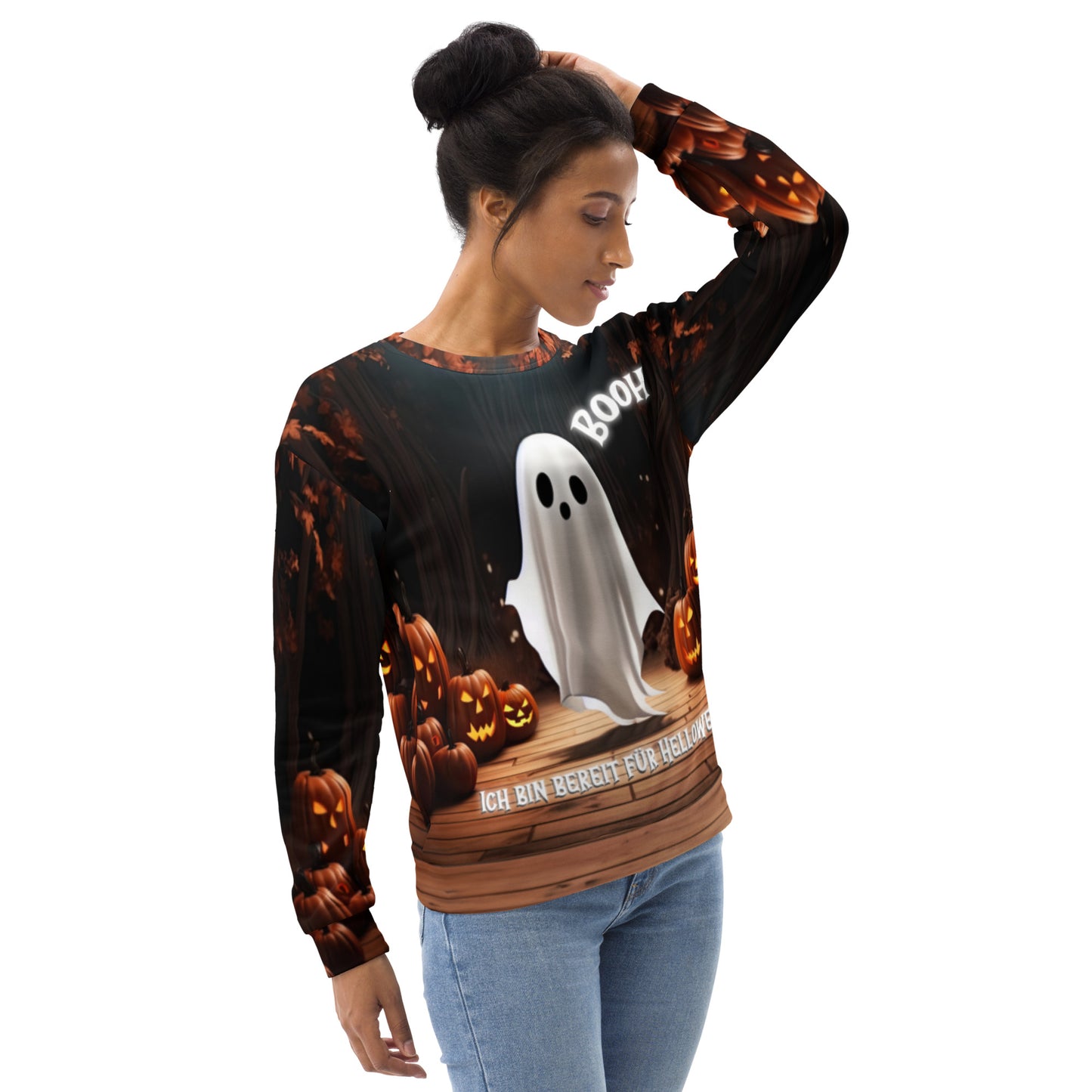 Halloween Gheist Unisex-Pullover