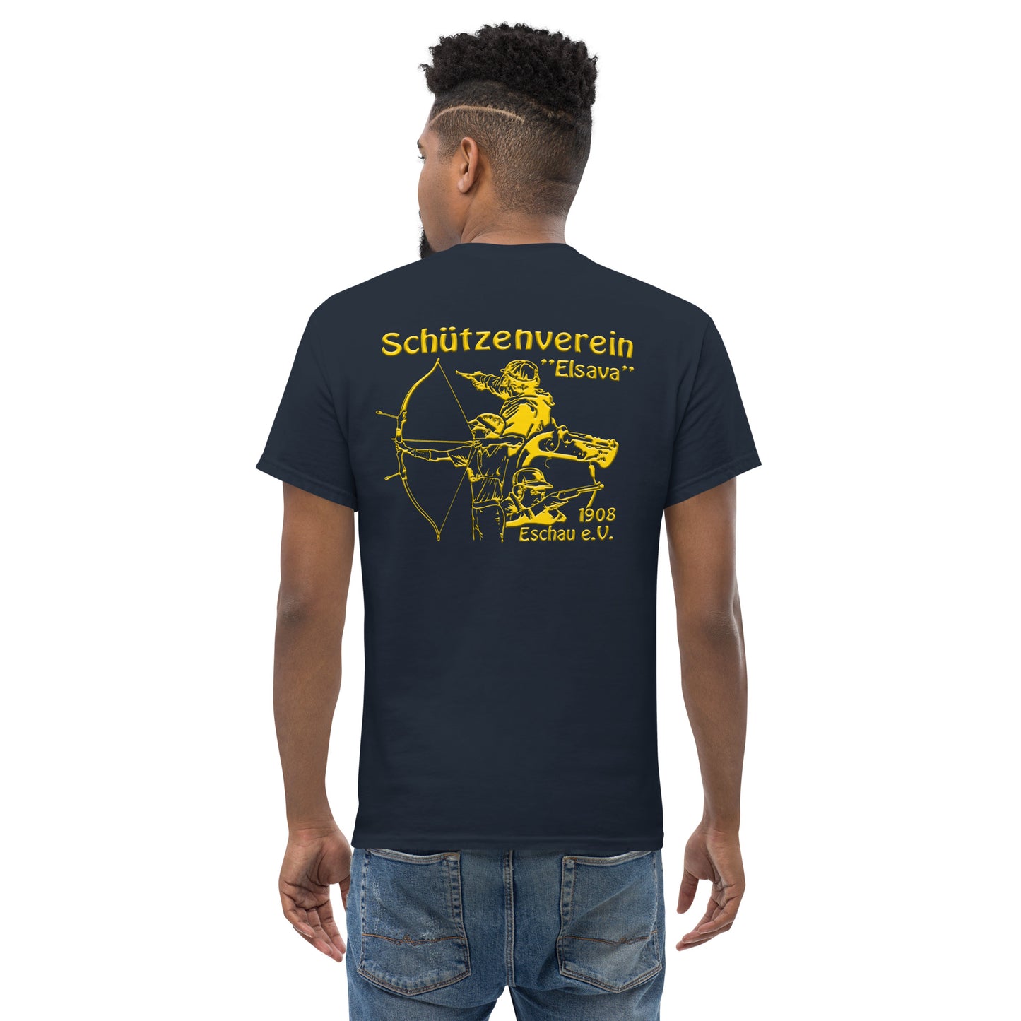 Klassisches Herren-T-Shirt Schützenverein Eschau