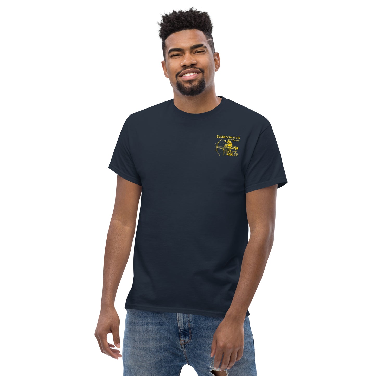 Klassisches Herren-T-Shirt Schützenverein Eschau