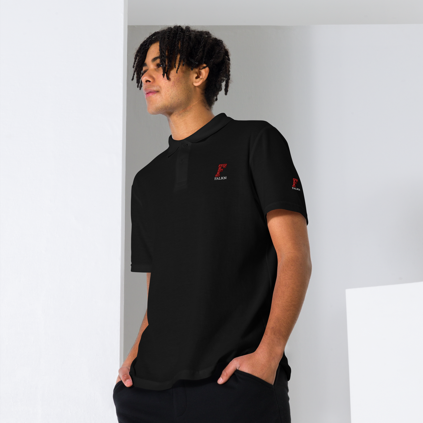 Geschäfts Unisex Piqué-Poloshirt