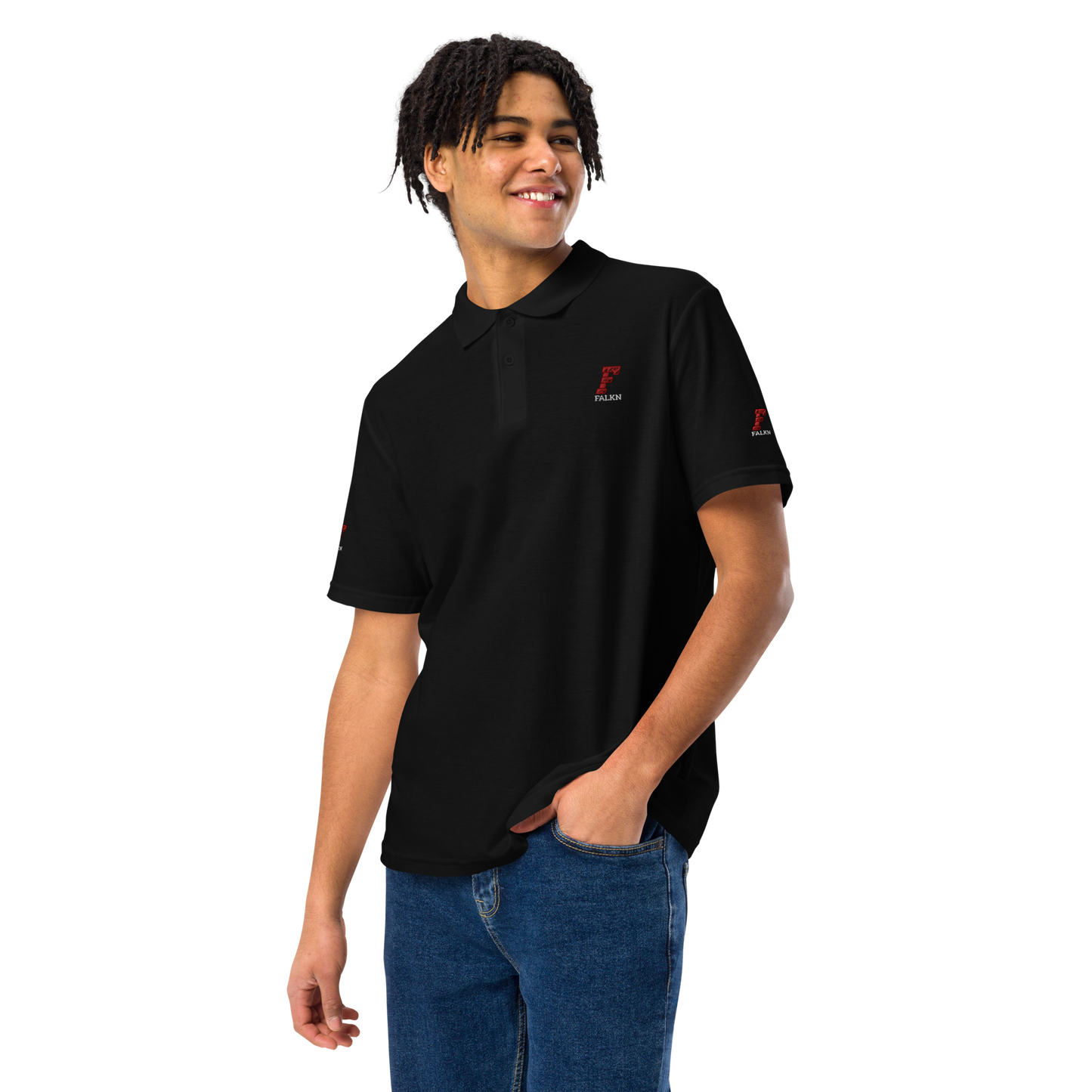 Geschäfts Unisex Piqué-Poloshirt