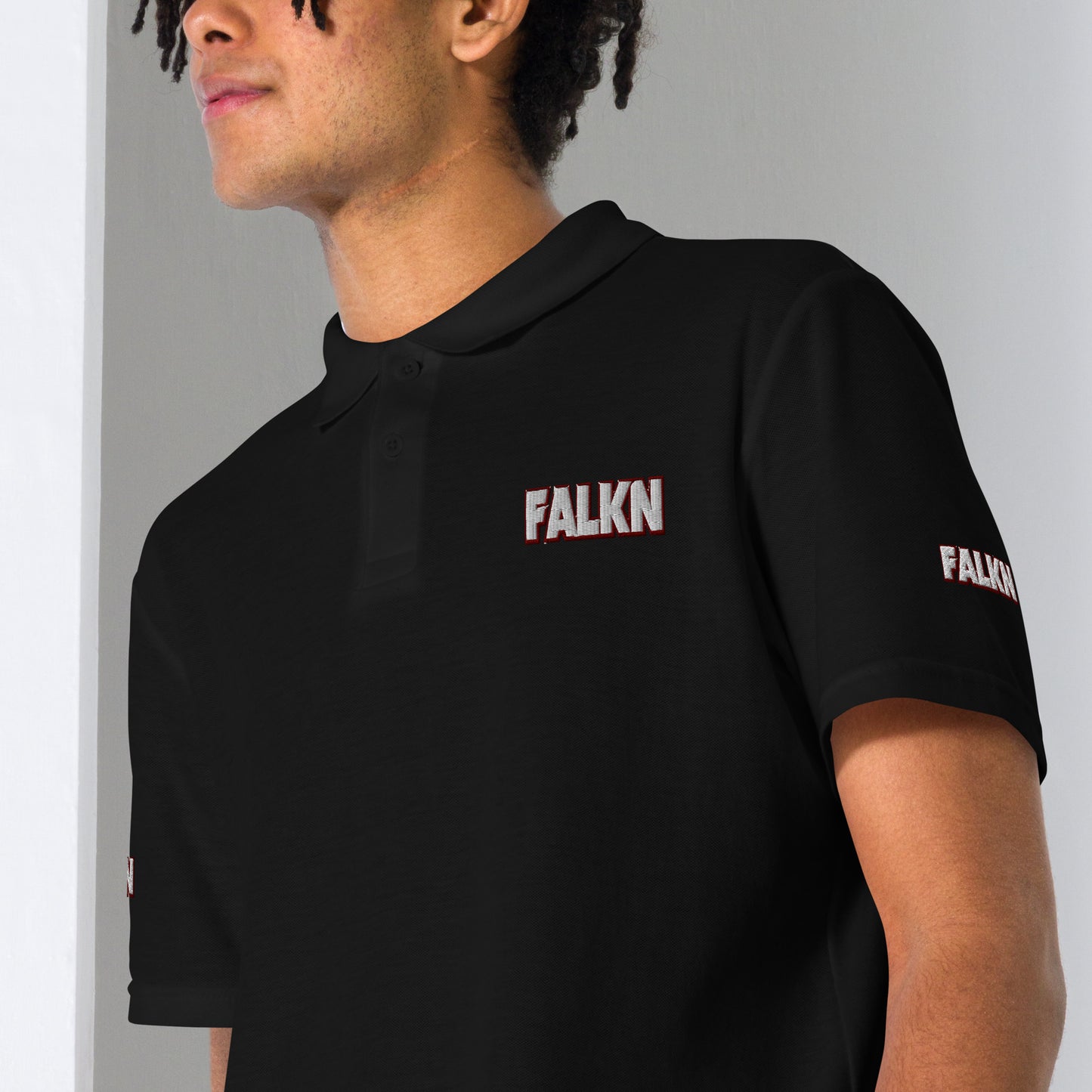 FALKN Unisex Piqué-Poloshirt