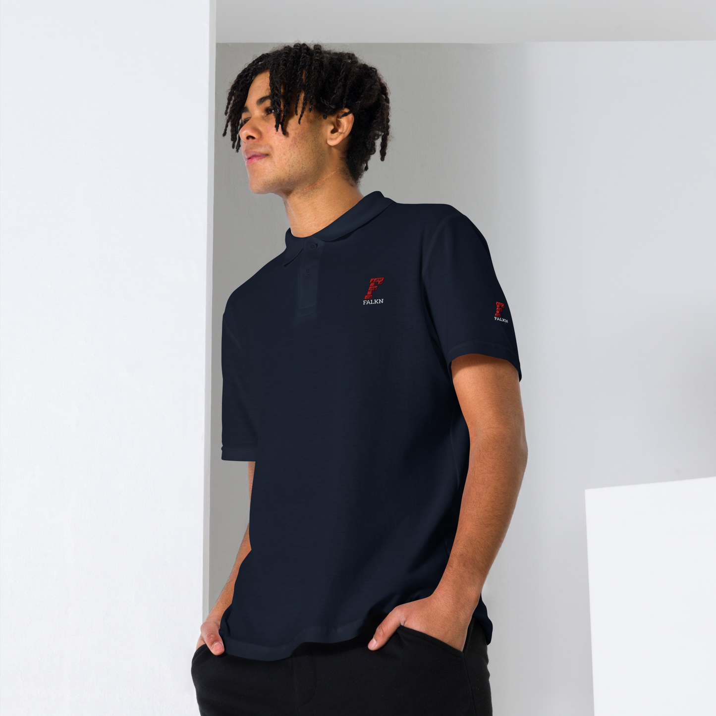 Geschäfts Unisex Piqué-Poloshirt