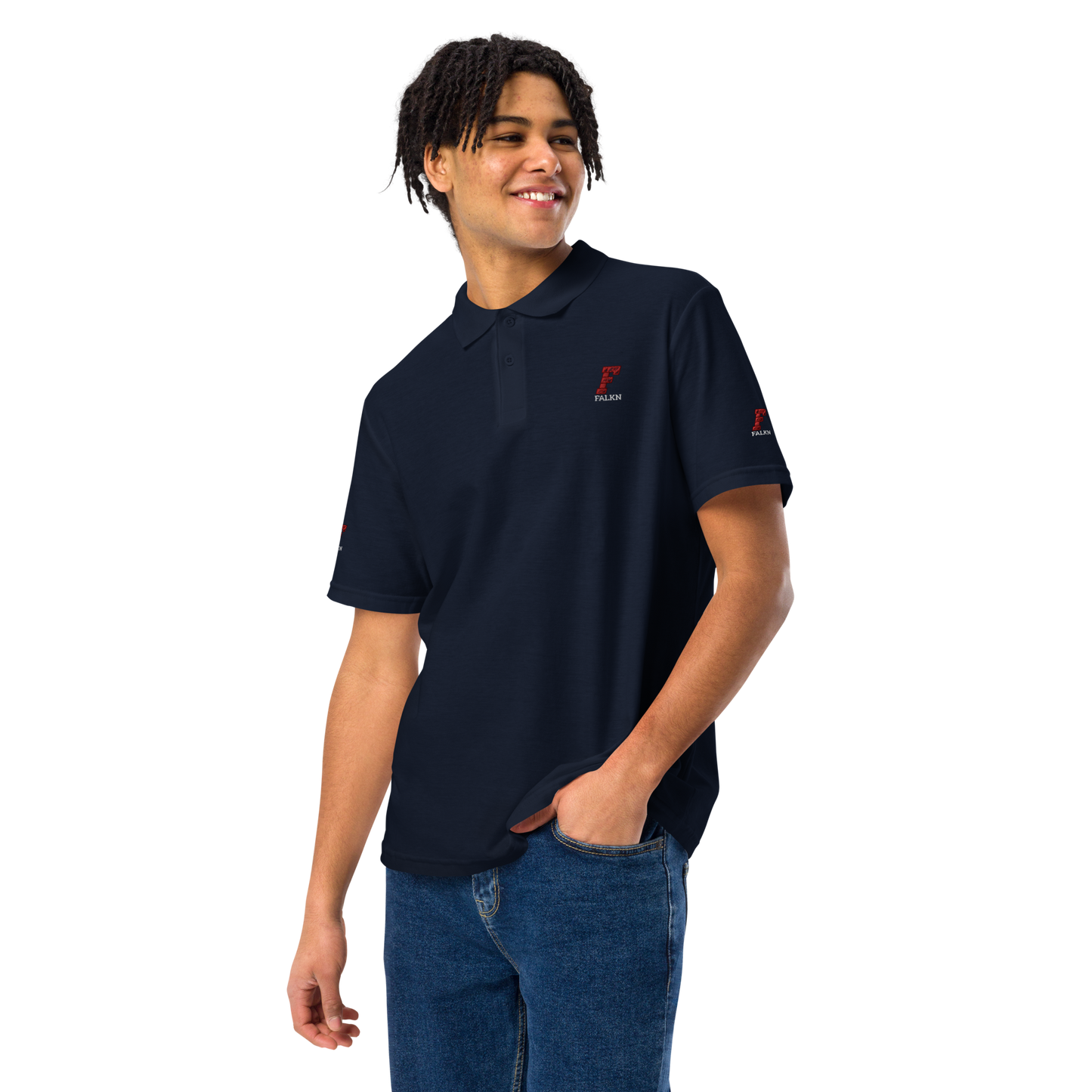 Geschäfts Unisex Piqué-Poloshirt