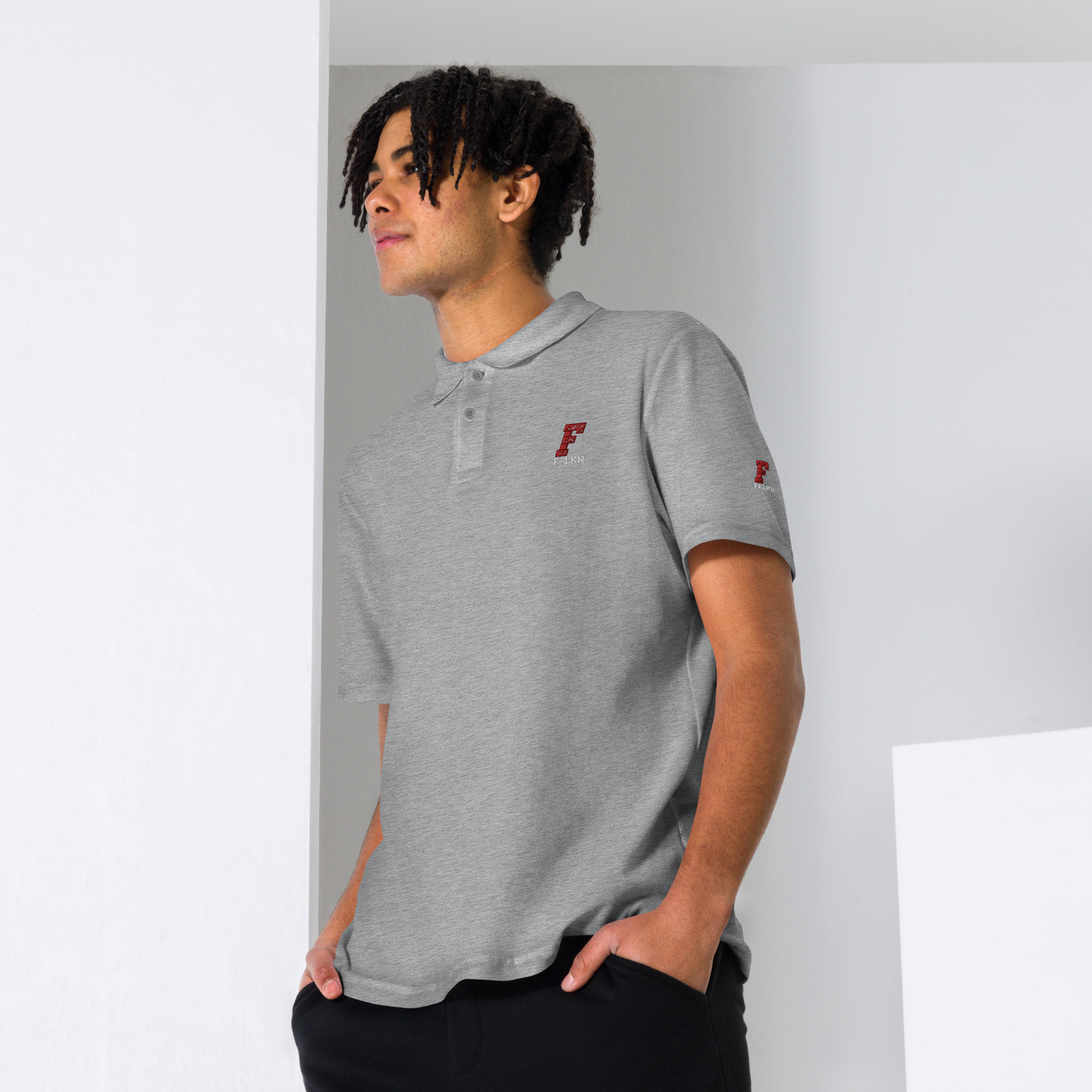 Geschäfts Unisex Piqué-Poloshirt