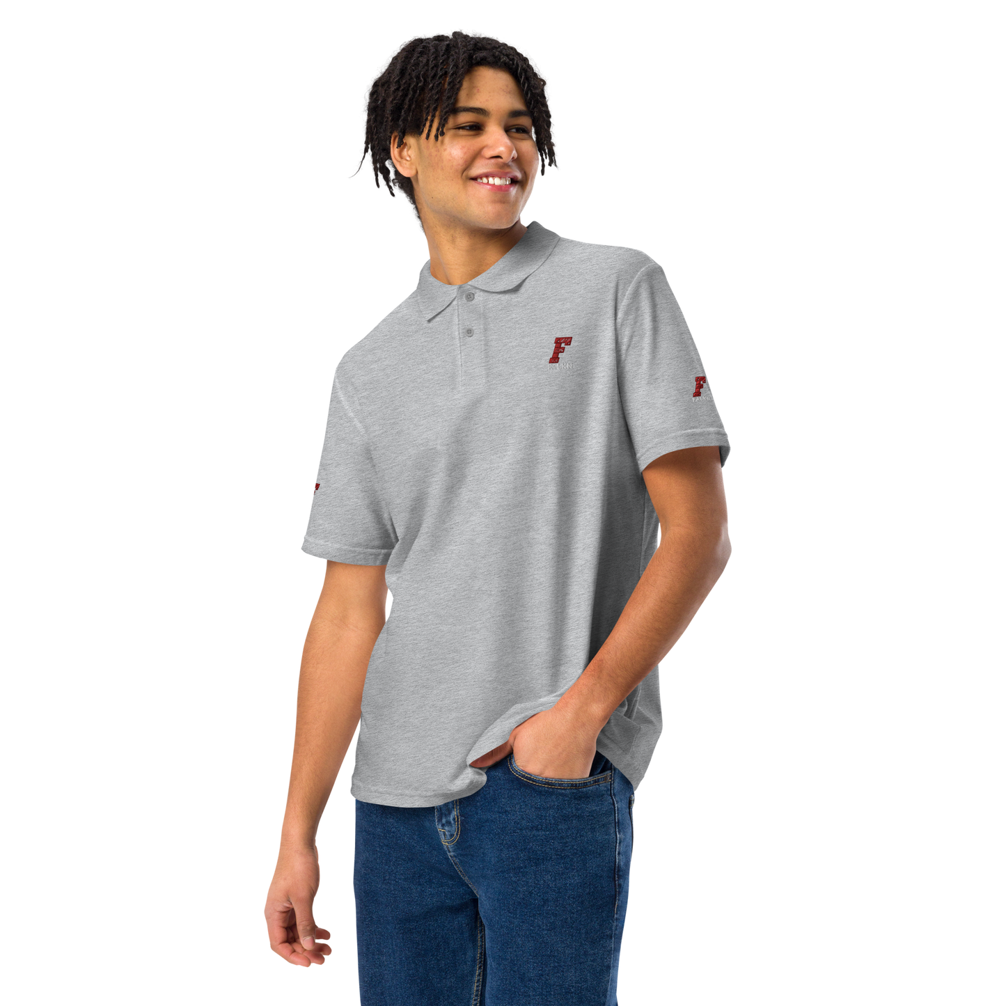 Geschäfts Unisex Piqué-Poloshirt