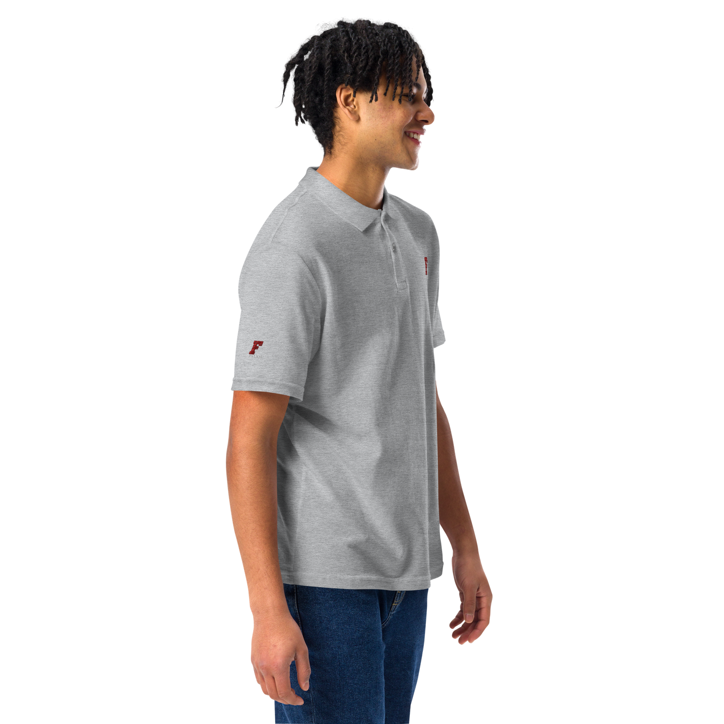 Geschäfts Unisex Piqué-Poloshirt