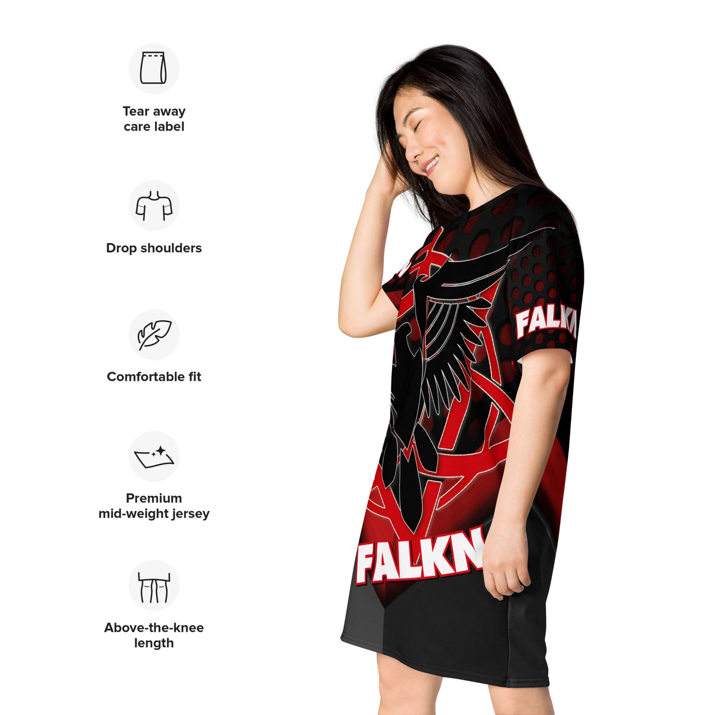 FALKN T-Shirt-Kleid