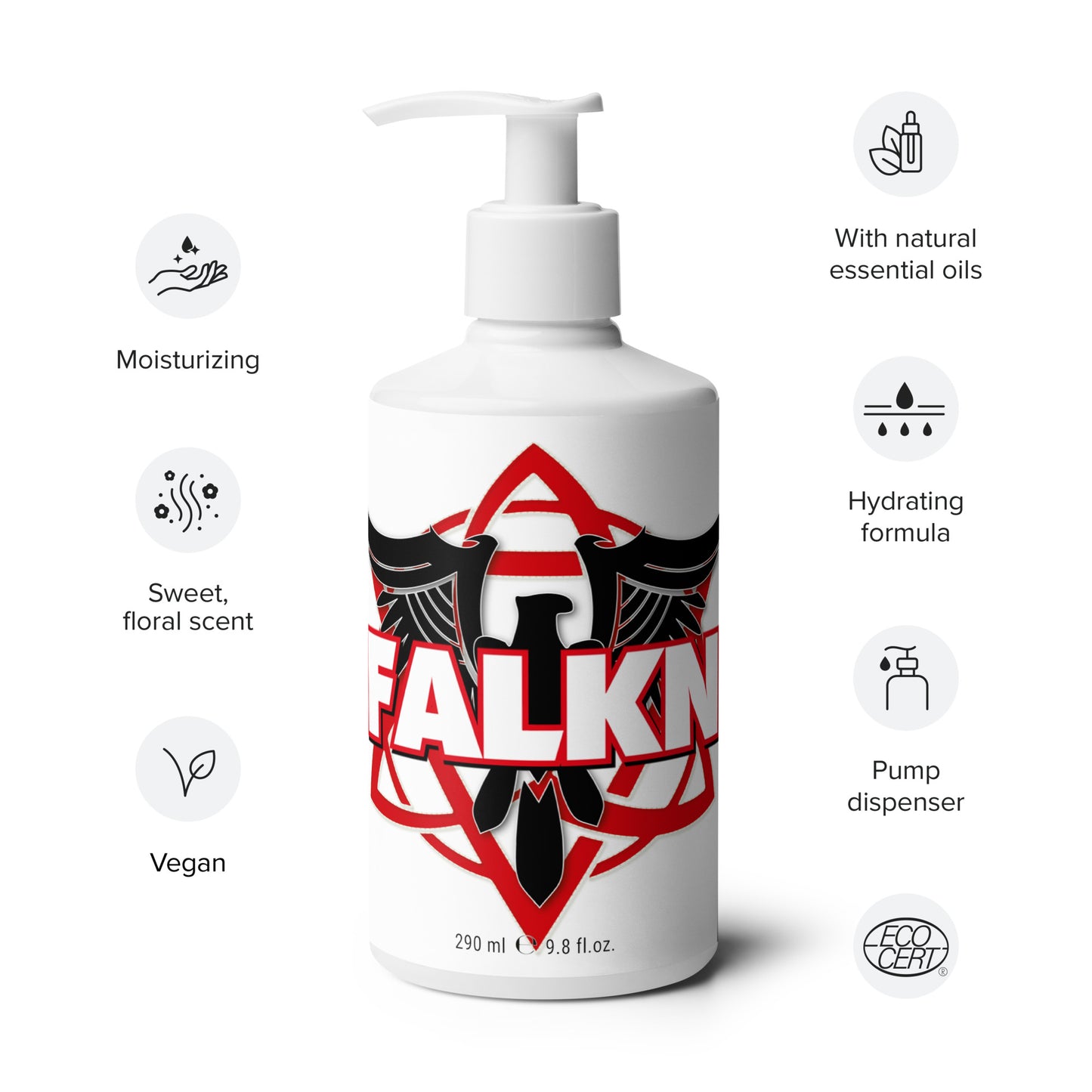 FALKN Hand- & Bodylotion mit Blumenduft