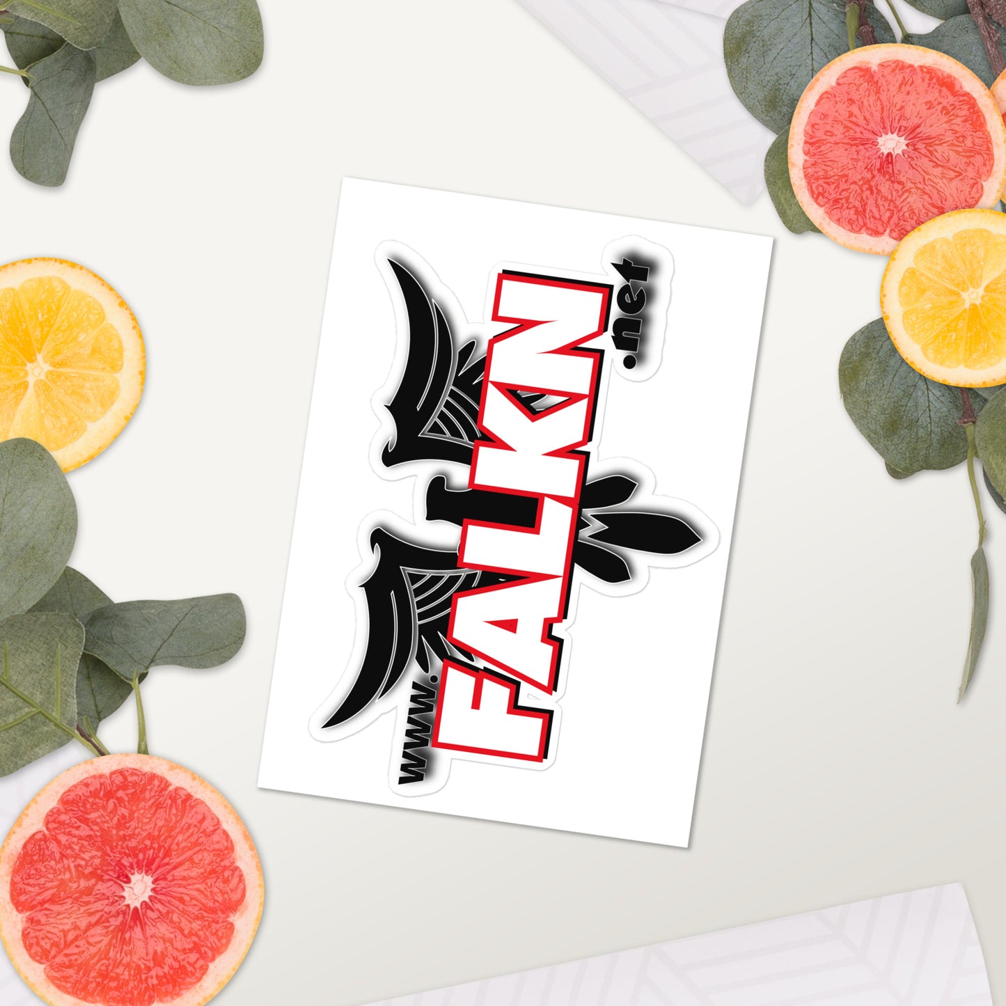 FALKN Webseite Sticker-Blatt