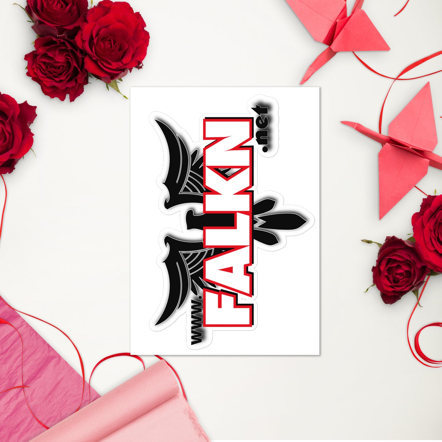 FALKN Webseite Sticker-Blatt