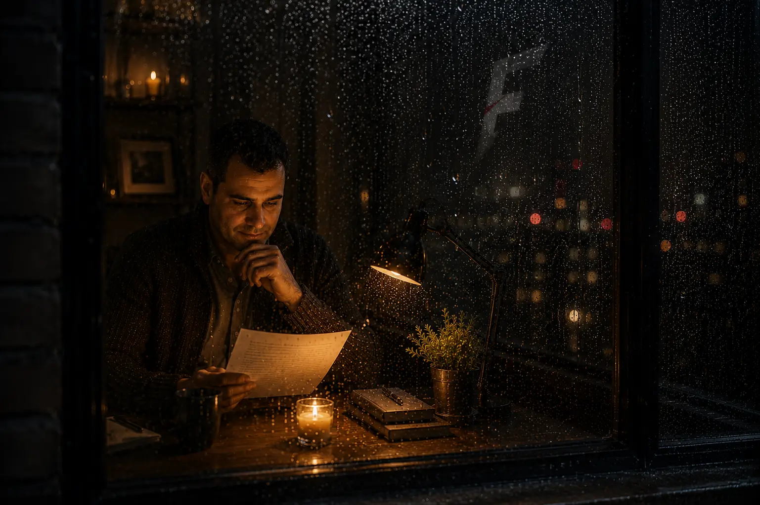 FALKN Share Your Story Cover mit Frau im schwarzen Hoodie in urbaner Nachtkulisse als Symbol für persönliche Geschichten, Gemeinschaft und Authentizität